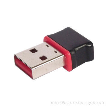 Wireless USB Adapter, Supports for 2.4GHz Frequency Band in Full Compliance IEEE802.11b/g/nNew